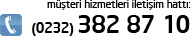 Telefon : (0232) 382 87 10